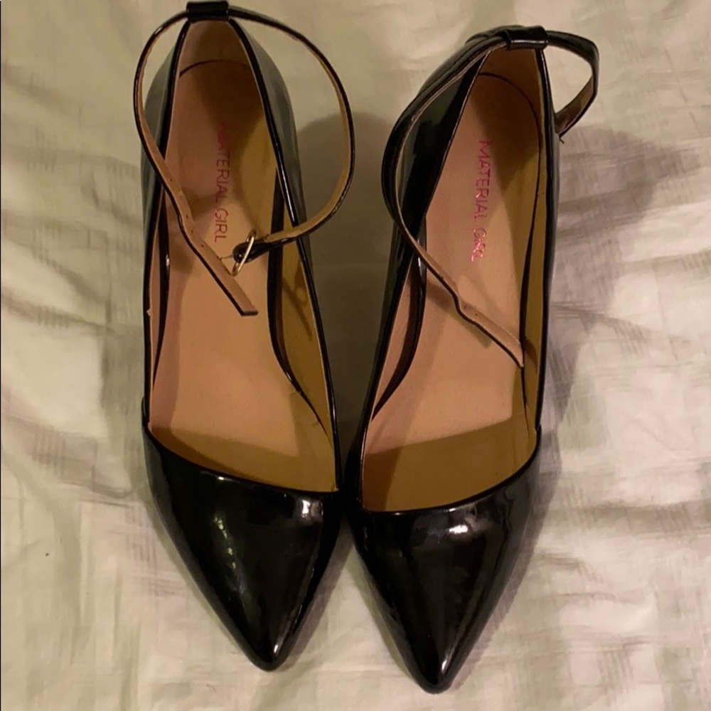 Black Patent Pumps